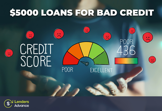 $5000 Loans For Bad Credit