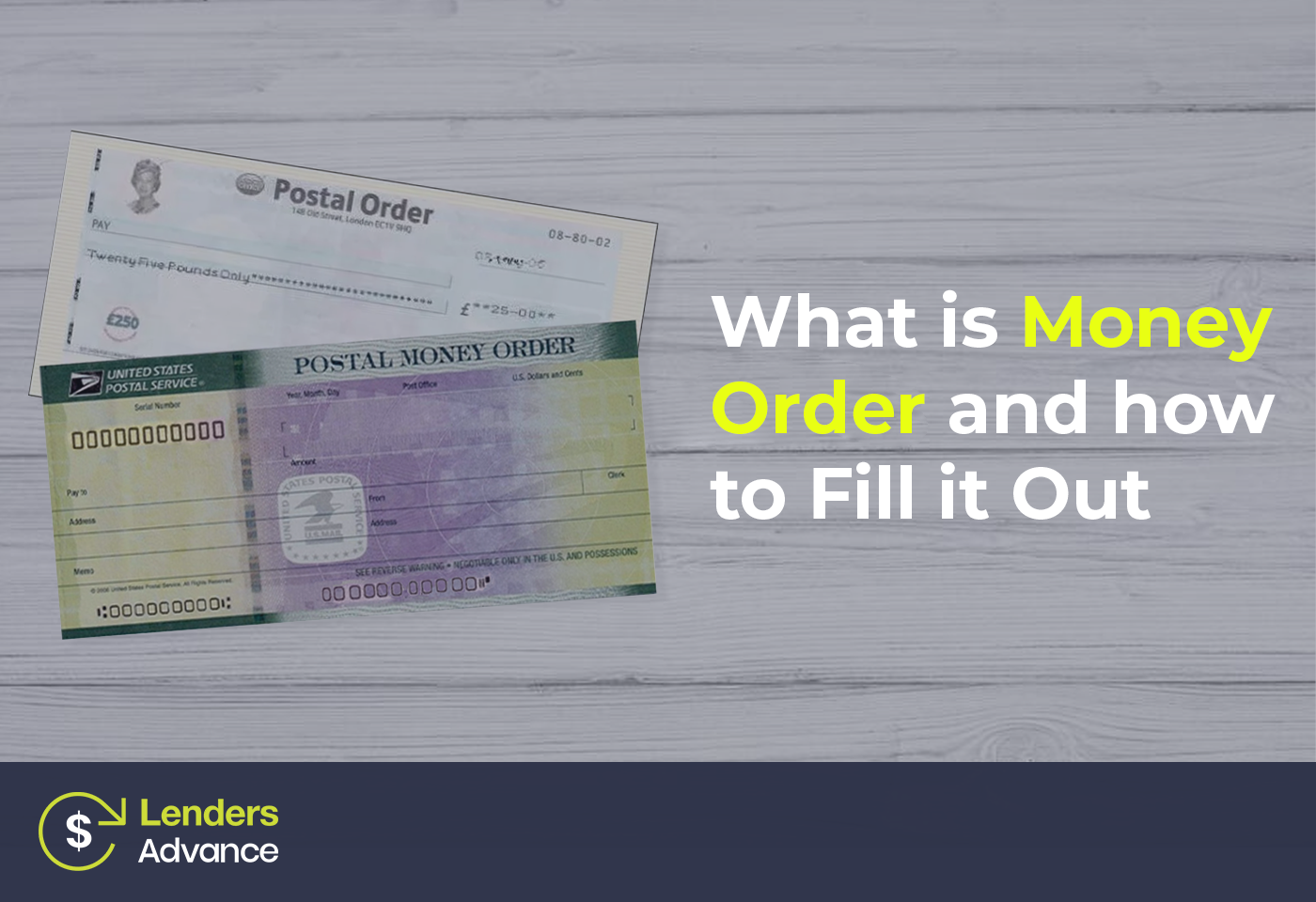 What is Money Order and how to Fill it Out 